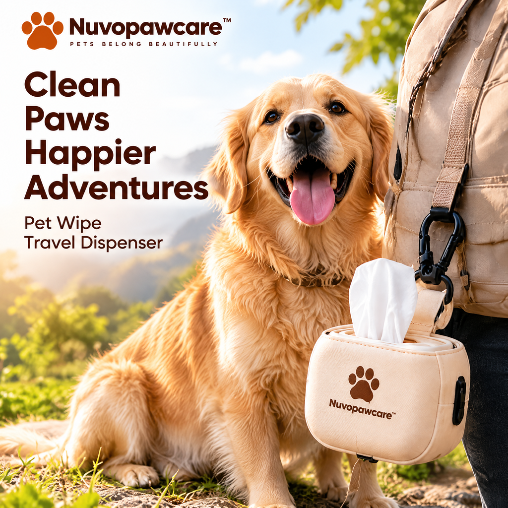 Nuvopawcare™ Pet Wipe Travel Dispenser