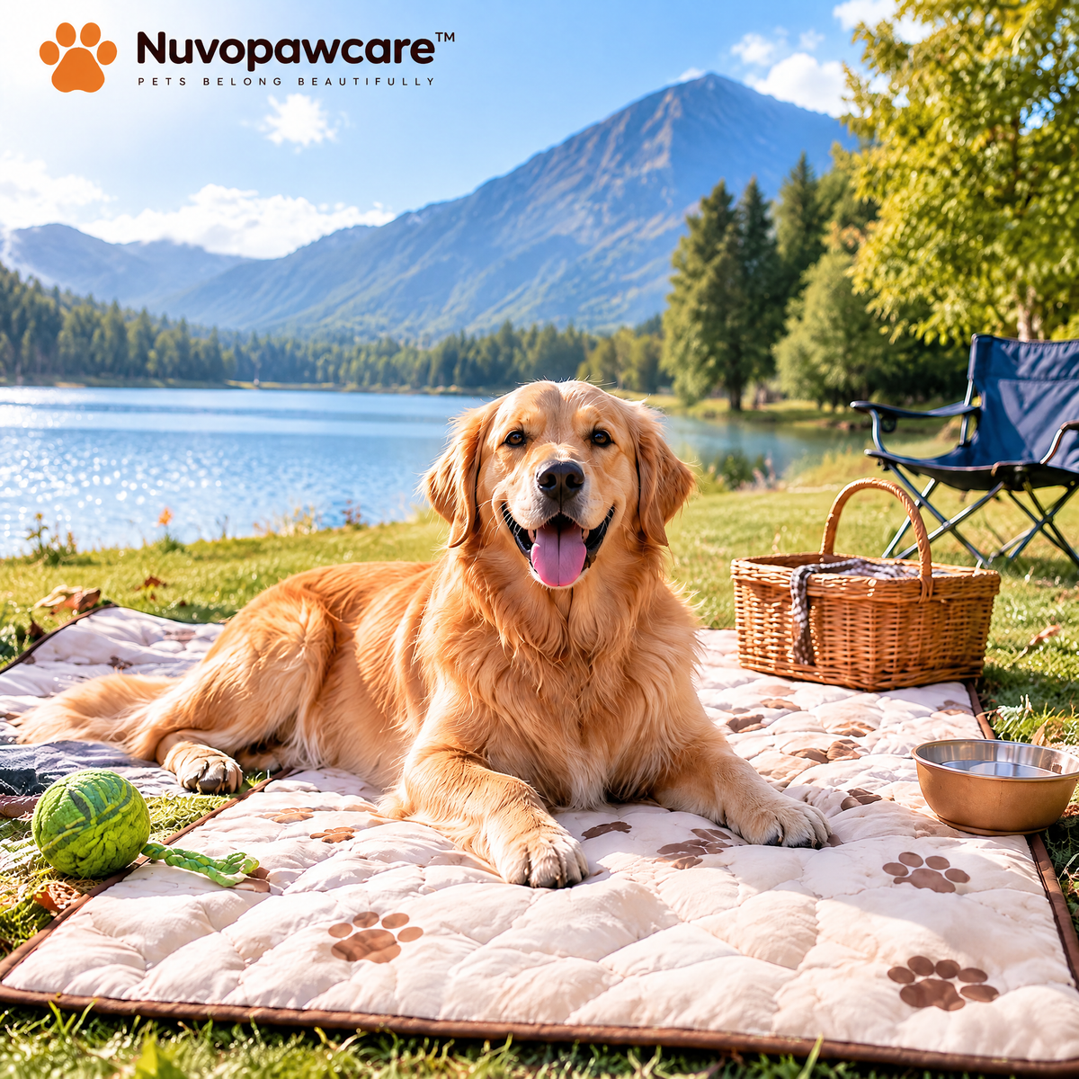 Nuvopawcare™ Portable Pet Picnic Blanket