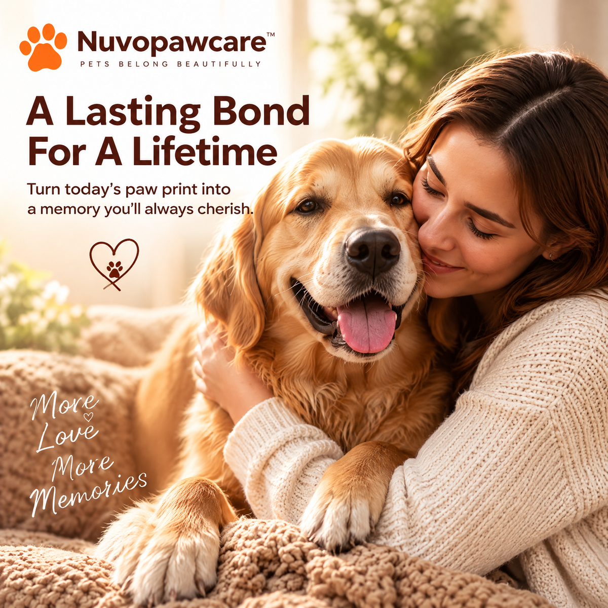 Nuvopawcare™ Pet Memory Keepsake Kit