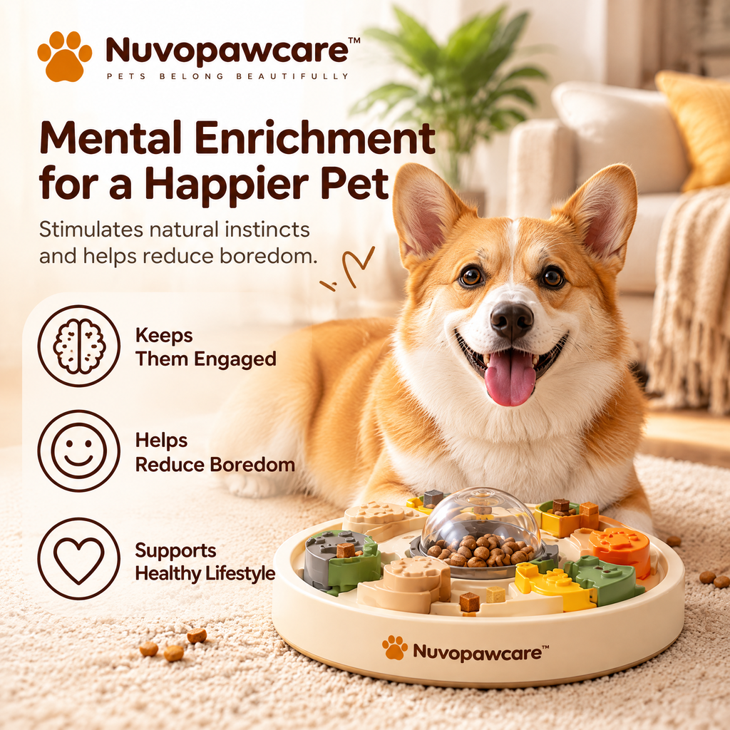 Nuvopawcare™ Rotating Puzzle Maze Toy