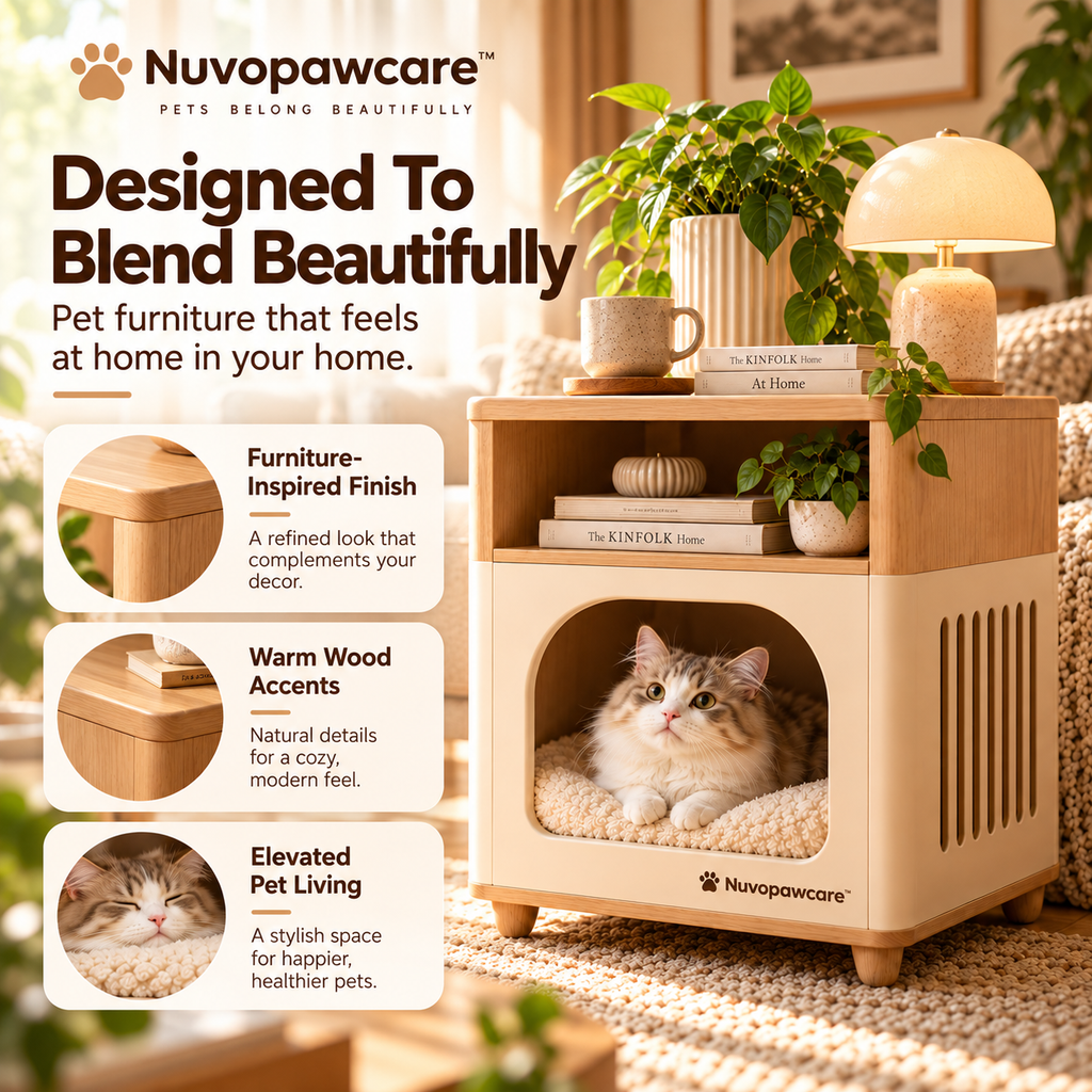 Nuvopawcare™ Pet Hideaway Storage Side Table