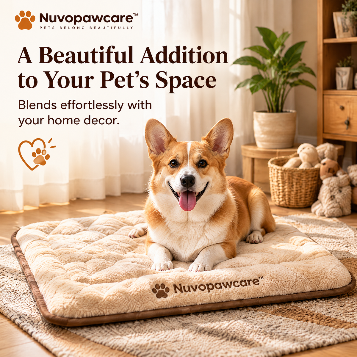 Nuvopawcare™ Reversible All-Season Pet Mat