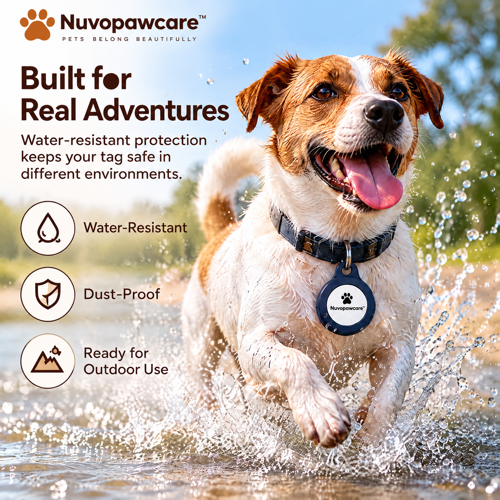 Nuvopawcare™ Smart Pet Tag Holder Case