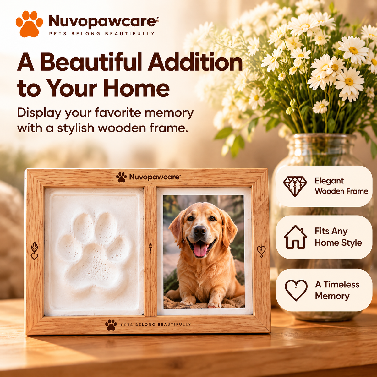 Nuvopawcare™ Pet Memory Keepsake Kit