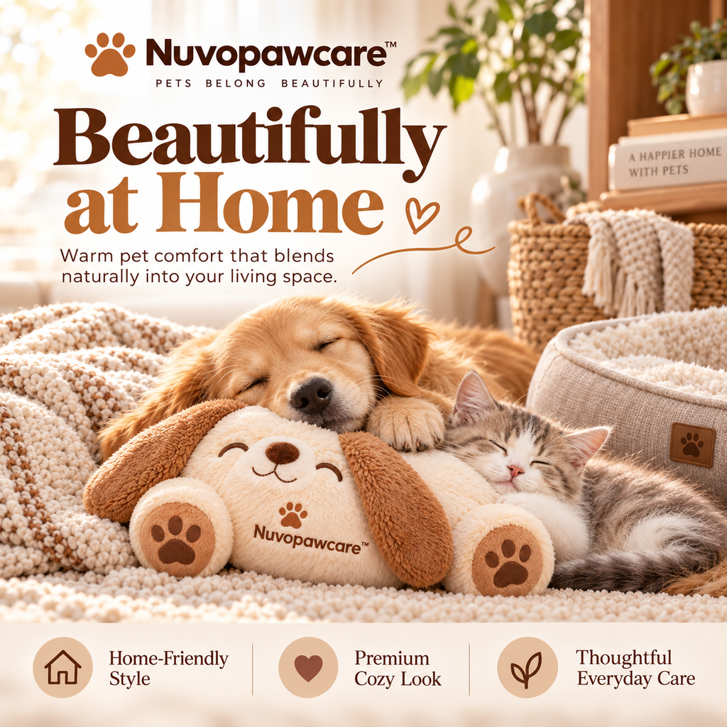 Nuvopawcare™ Calming Plush Companion Toy